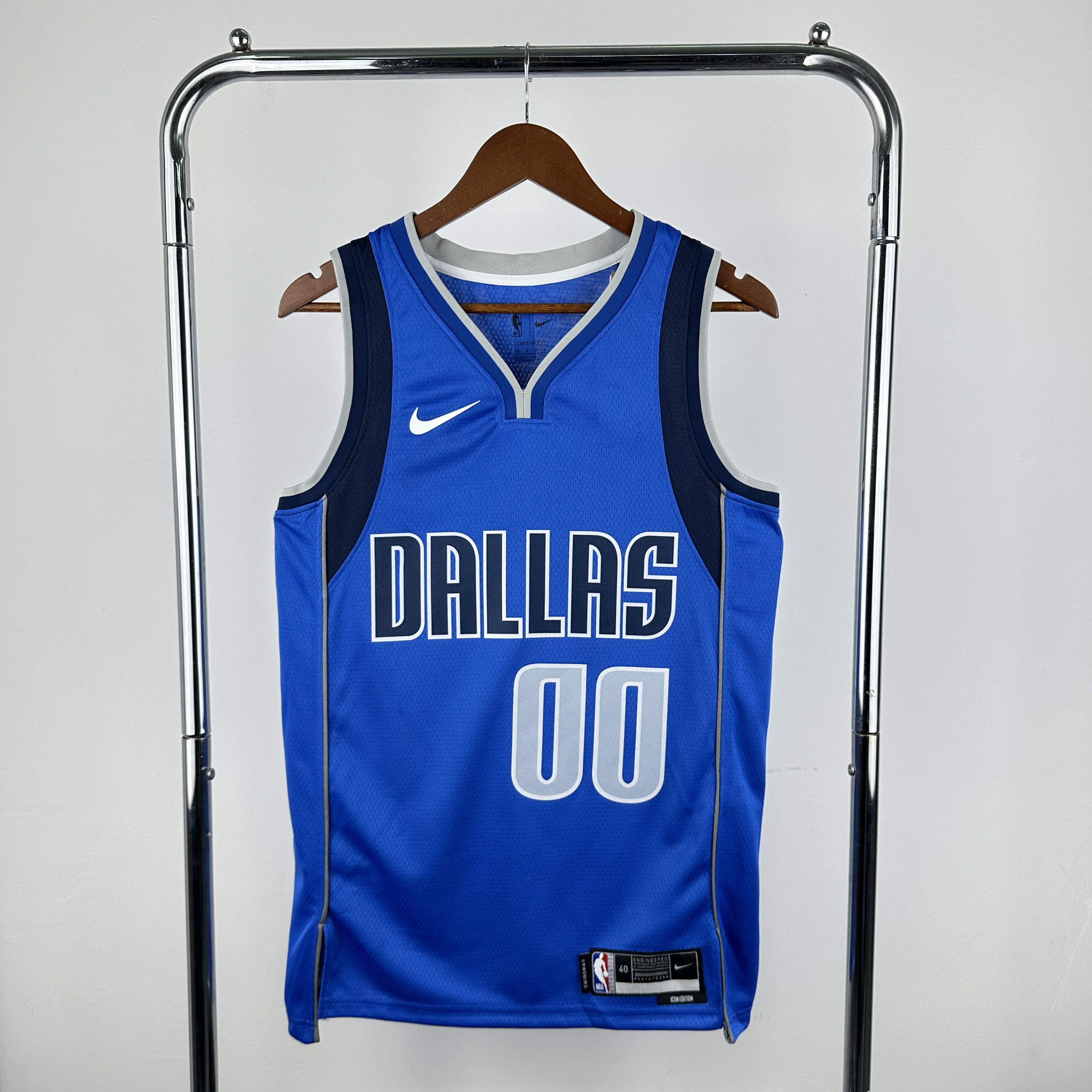Men Dallas Mavericks #00 Christie Blue Season Nike 2025 NBA Jersey->houston rockets->NBA Jersey